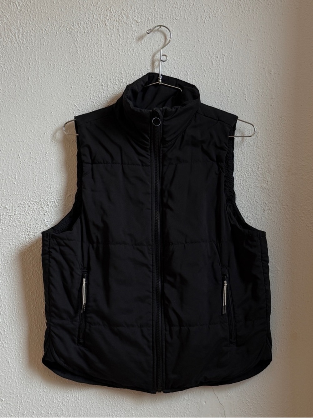 90 Degree By Reflex Black Quilted Insulated Vest